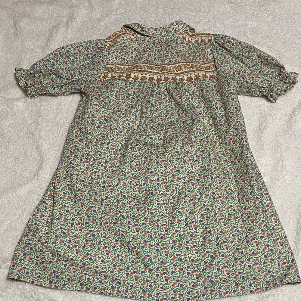 THML Floral women’s size medium  Dress adorable lined with slip NWOT - Picture 12 of 16